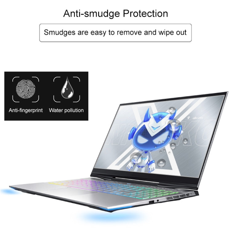 For MACHENIKE T58-VCI1p 15.6 inch Laptop Screen HD Tempered Glass Protective Film - Computer & Networking by buy2fix | Online Shopping UK | buy2fix