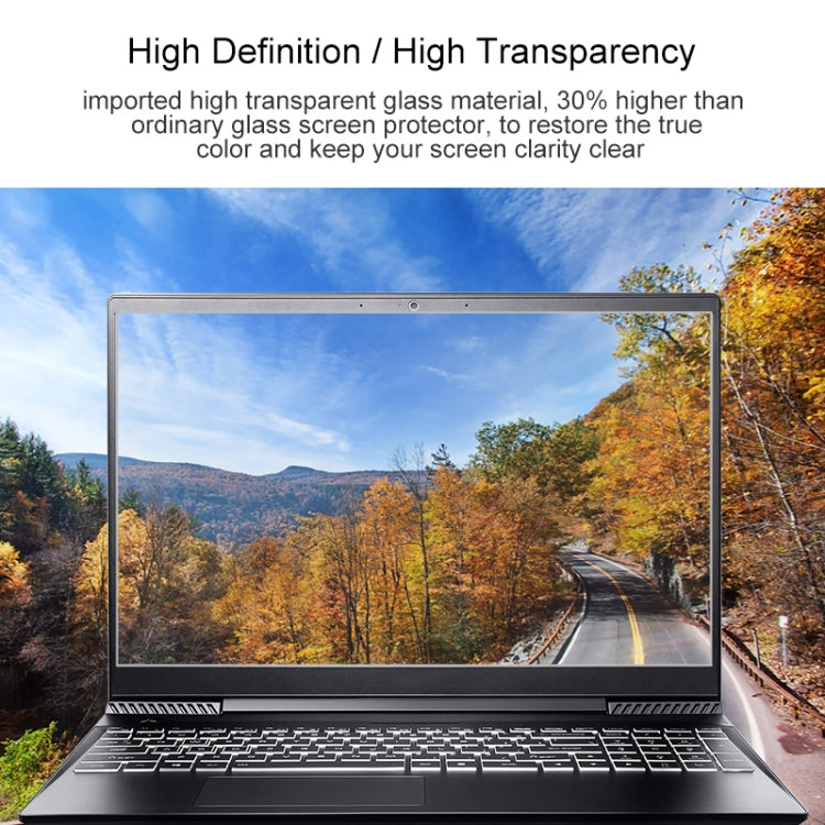 For Thunderobot 911 P1 15.6 inch Laptop Screen HD Tempered Glass Protective Film - Computer & Networking by buy2fix | Online Shopping UK | buy2fix