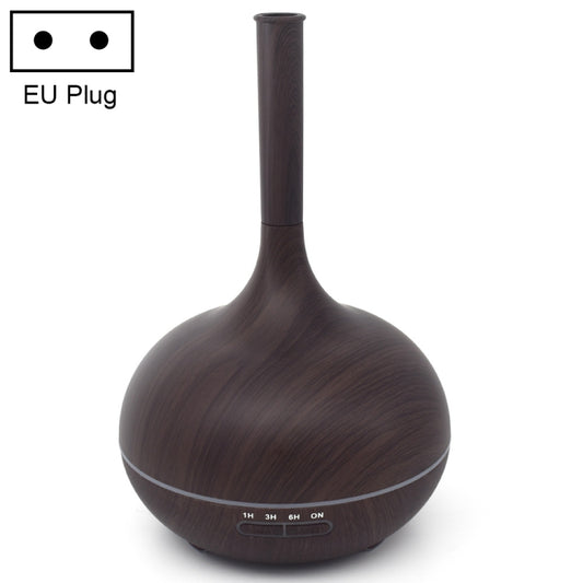 Creative Fragrance Machine Pointed Mouth Humidifier Automatic Alcohol Sprayer with Colorful LED Light, Plug Specification:EU Plug(Dark Brown) - Home & Garden by buy2fix | Online Shopping UK | buy2fix