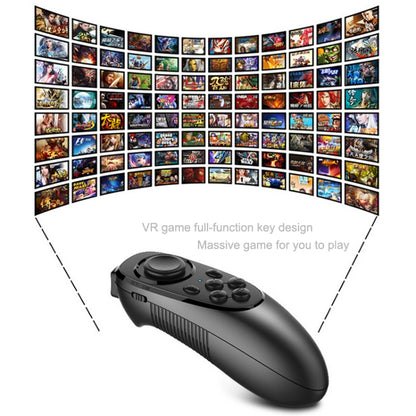MOCUTE 052 VR Game Wireless Bluetooth Mobile Remote Control Gamepad for Android iOS PC(Black) - Controller Gamepad by buy2fix | Online Shopping UK | buy2fix