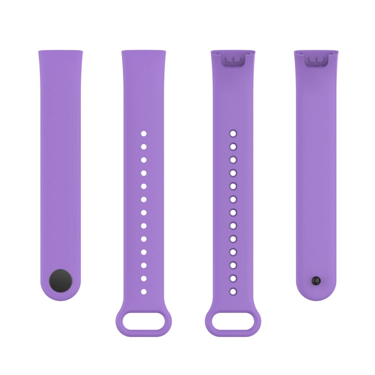 For Xiaomi Redmi Smart Band Pro Silicone Watch Band(Purple) - Watch Bands by buy2fix | Online Shopping UK | buy2fix