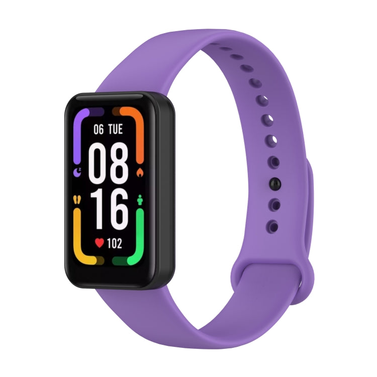 For Xiaomi Redmi Smart Band Pro Silicone Watch Band(Purple) - Watch Bands by buy2fix | Online Shopping UK | buy2fix