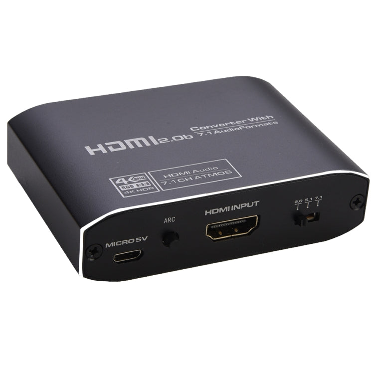 NK-H38 4K HDMI Audio Splitter Converter - Splitter by buy2fix | Online Shopping UK | buy2fix