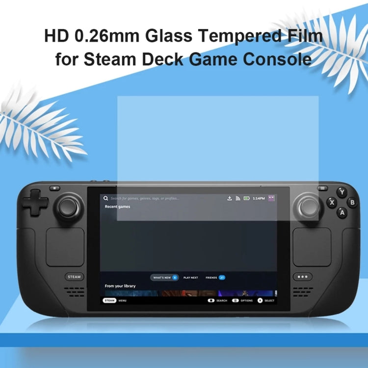 0.26mm 9H 2.5D Tempered Glass Film For Steam Deck Game Console - Accessories by buy2fix | Online Shopping UK | buy2fix