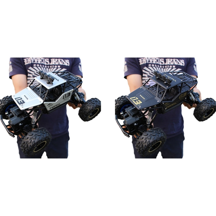 2.4GHz 4WD Double Motors Off-Road Climbing Car Remote Control Vehicle, Model:6141(Silver) - RC Cars by buy2fix | Online Shopping UK | buy2fix