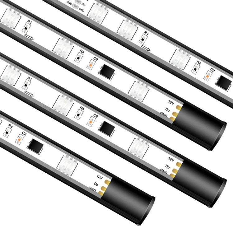 Car Modification Symphony Voice Control LED Chassis Lights, Specification:2 x 60cm + 2 x 180cm - In Car by buy2fix | Online Shopping UK | buy2fix