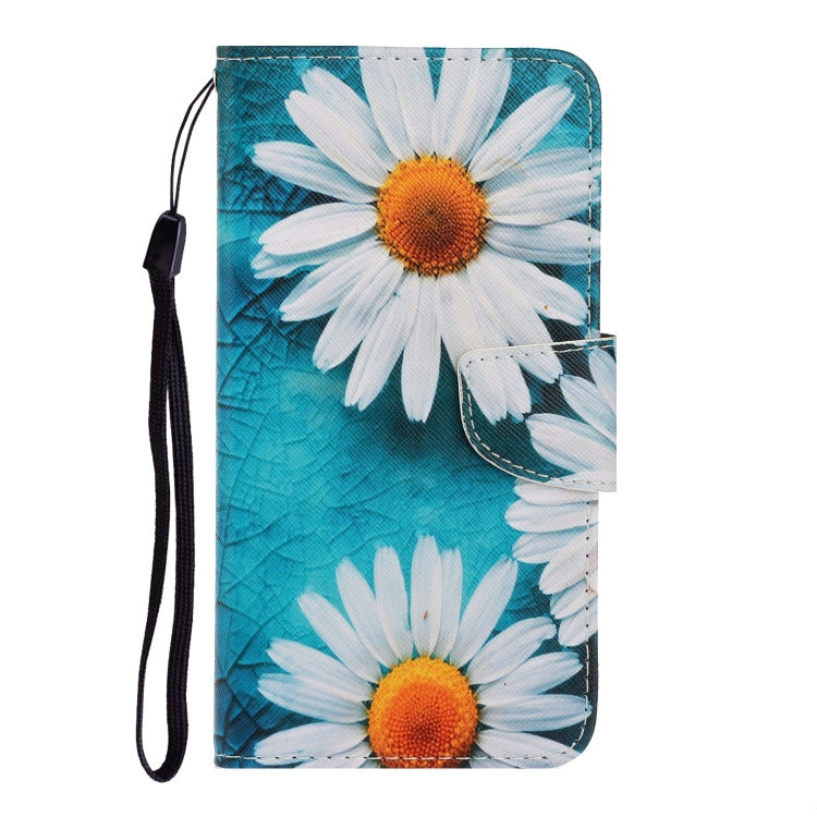 For Xiaomi Redmi 10C Colored Drawing Pattern Flip Leather Case(Daisy) - Xiaomi Cases by buy2fix | Online Shopping UK | buy2fix