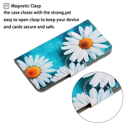 For Xiaomi Redmi 10C Colored Drawing Pattern Flip Leather Case(Daisy) - Xiaomi Cases by buy2fix | Online Shopping UK | buy2fix