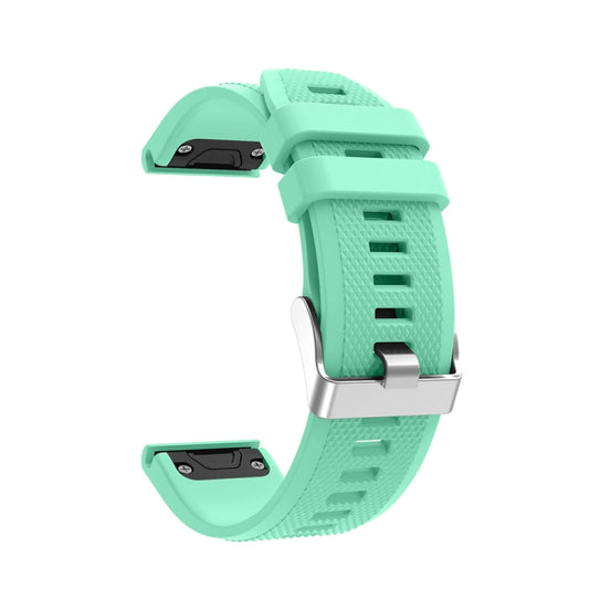 For Garmin Fenix 5 Silicone Watch Band(Duck) - Smart Wear by buy2fix | Online Shopping UK | buy2fix