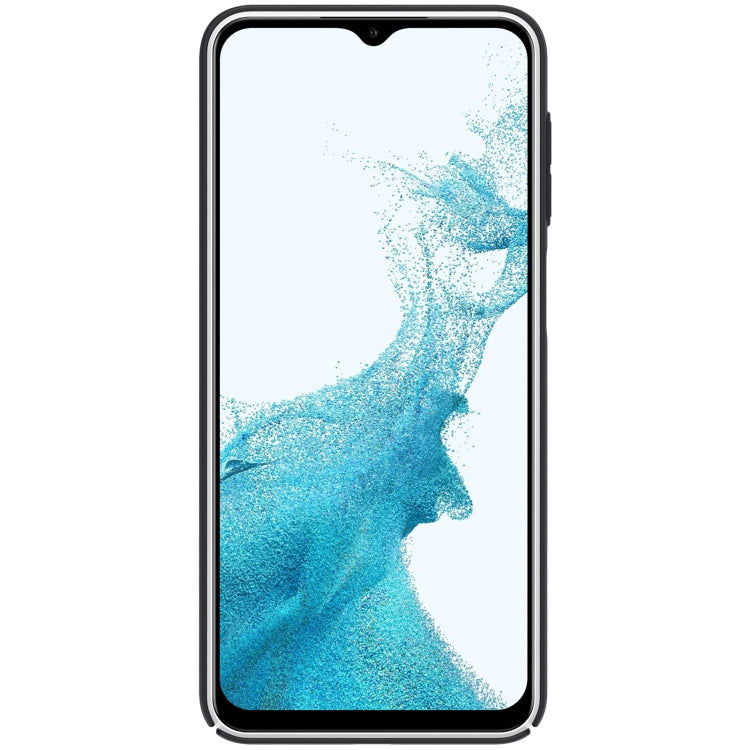 For Samsung Galaxy A23 4G NILLKIN Frosted PC Phone Case(Black) - Galaxy Phone Cases by NILLKIN | Online Shopping UK | buy2fix