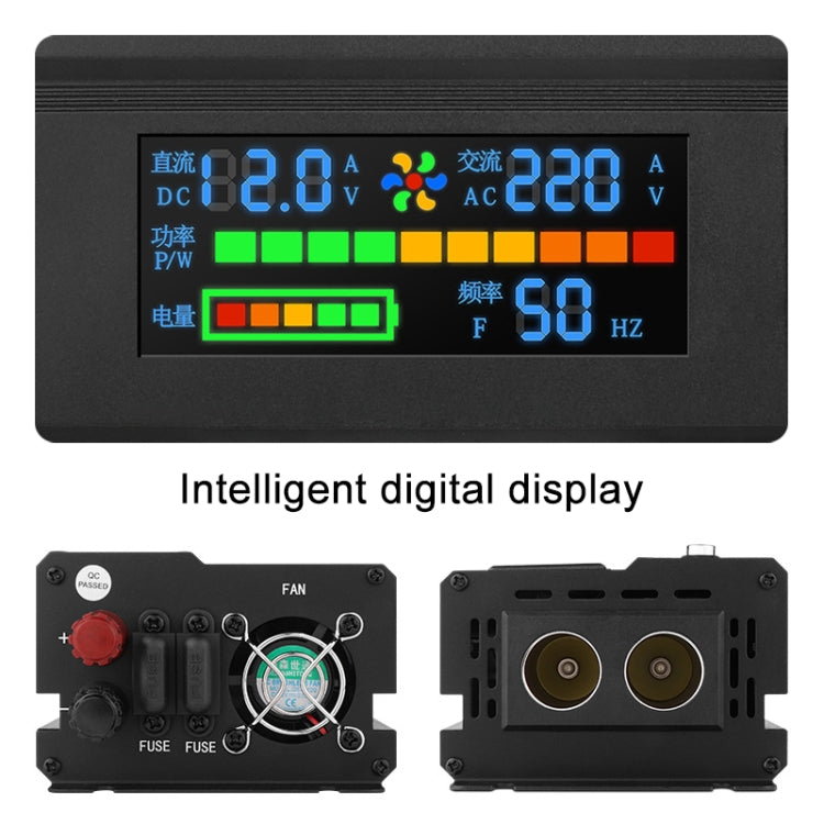 8896 2200W Car Smart Multi-functional Digital Display Inverter, Specification:12V - In Car by buy2fix | Online Shopping UK | buy2fix