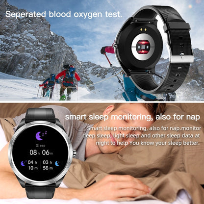 X3 1.3 inch TFT Color Screen Chest Belt Smart Watch, Support ECG/Heart Rate Monitoring, Style:Black Silicone Watch Band(Black) - Smart Wear by buy2fix | Online Shopping UK | buy2fix