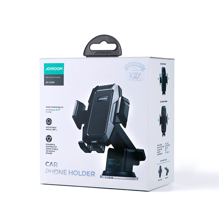 JOYROOM JR-ZS285 Mechanical Car Dashboard Phone Holder(Black) - In Car by JOYROOM | Online Shopping UK | buy2fix