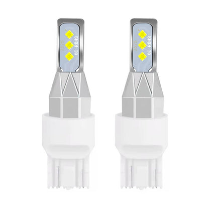 1 Pair 7443 DC 12V-24V 12W 1800LM Car LED Fog Light(White Light) - In Car by buy2fix | Online Shopping UK | buy2fix