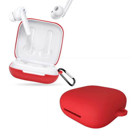 For OPPO Enco W51 Wireless Earphone Silicone Protective Case(Red) - Other Earphone Case by buy2fix | Online Shopping UK | buy2fix