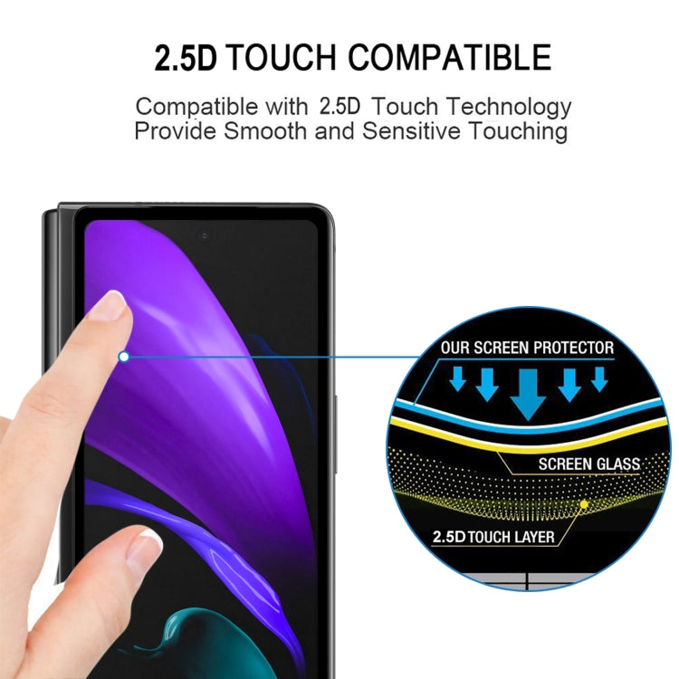 25 PCS Full Glue Screen Tempered Glass Film For Samsung Galaxy Z Fold2 5G - Galaxy Tempered Glass by buy2fix | Online Shopping UK | buy2fix