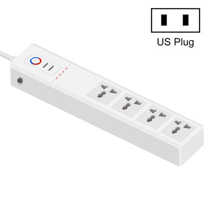 ZigBee 16A SM-SO306-M 4 Holes + 2 USB Multi-purpose Smart Power Strip(US Plug) - Consumer Electronics by buy2fix | Online Shopping UK | buy2fix