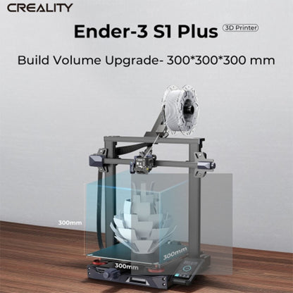 Creality Ender-3 S1 Plus Full-metal Dual-gear Larger-size 3D Printer EU Plug - Consumer Electronics by Creality | Online Shopping UK | buy2fix