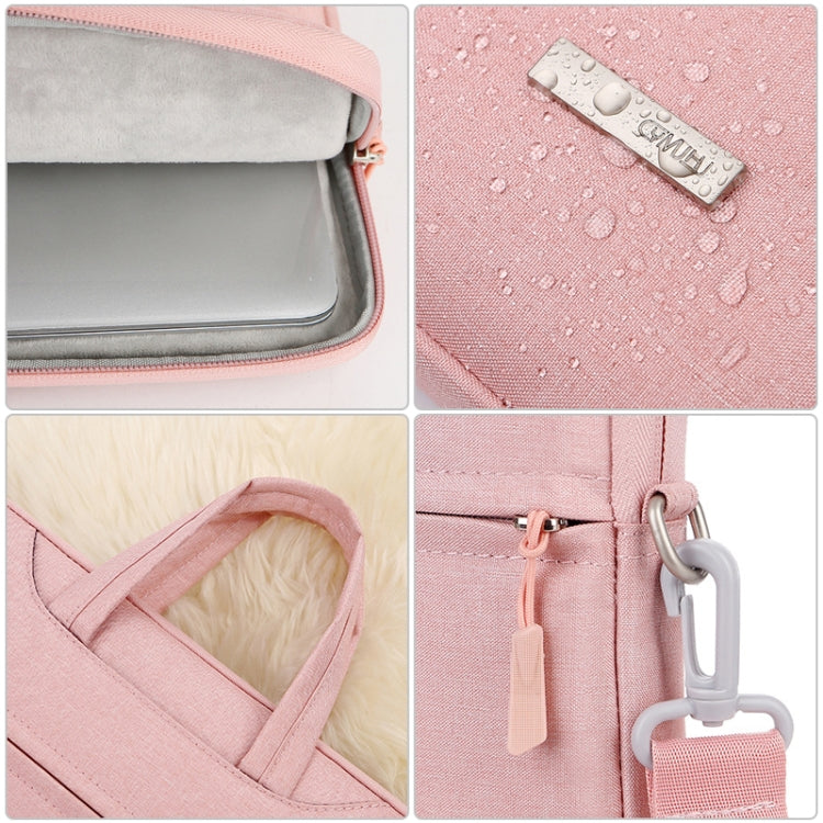 Handbag Laptop Bag Inner Bag with Shoulder Strap, Size:12 inch(Pink) - Other by buy2fix | Online Shopping UK | buy2fix