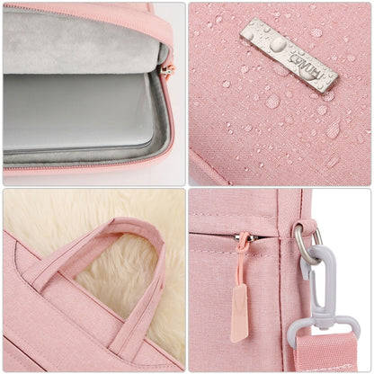 Handbag Laptop Bag Inner Bag with Shoulder Strap, Size:16.1 inch(Pink) - Other by buy2fix | Online Shopping UK | buy2fix