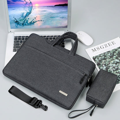 Handbag Laptop Bag Inner Bag with Shoulder Strap/Power Bag, Size:14 inch(Dark Grey) - Other by buy2fix | Online Shopping UK | buy2fix