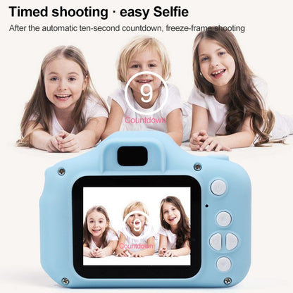 X2S 2.0 Inch LCD Screen Mini Children Camera Digital Camera, Resolution:800W(Green) - Consumer Electronics by buy2fix | Online Shopping UK | buy2fix