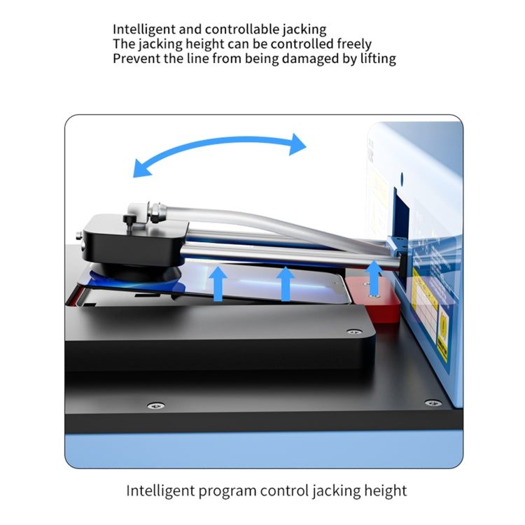 TBK 288  Built-in Pump Vacuum Automatic Intelligent Control Screen Removal Tool, EU Plug - Separation Equipment by TBK | Online Shopping UK | buy2fix