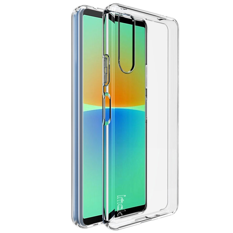 For Sony Xperia 10 IV IMAK UX-10 Series Transparent Shockproof TPU Phone Case(Transparent) - Sony Cases by imak | Online Shopping UK | buy2fix