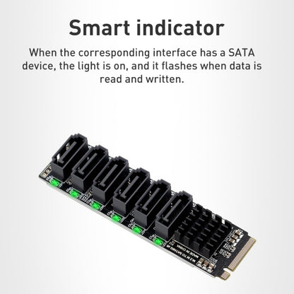 M2 M-EKY PCIE 3.0 to SATA 6G Adapter - USB Data Link by buy2fix | Online Shopping UK | buy2fix