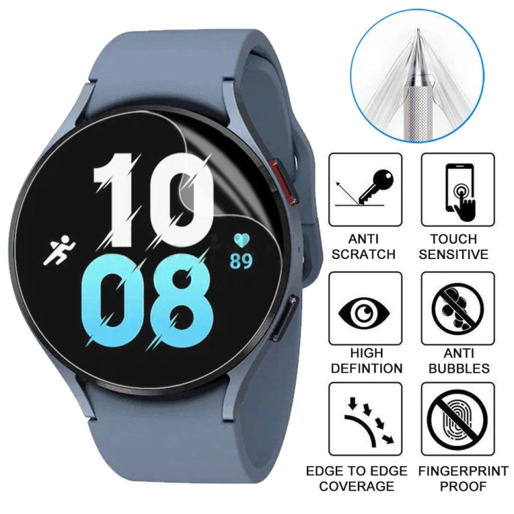 For Samsung Galaxy Watch5 40mm Soft Hydrogel Film Watch Screen Protector - Smart Wear by buy2fix | Online Shopping UK | buy2fix