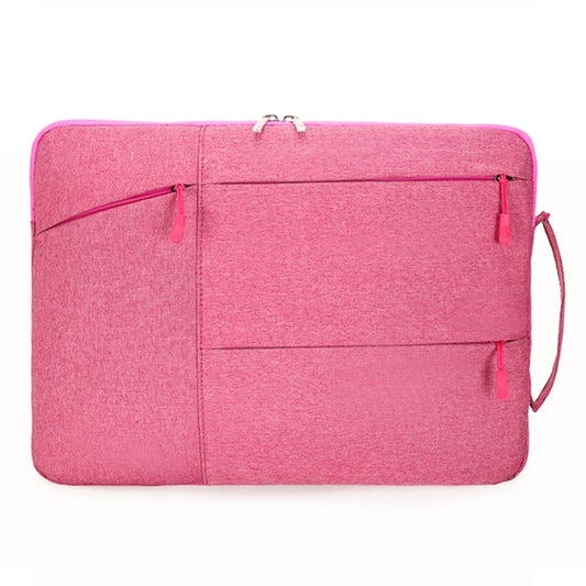 C310 Portable Casual Laptop Handbag, Size:15.6-17 inch(Pink) - 13.3 inch by buy2fix | Online Shopping UK | buy2fix