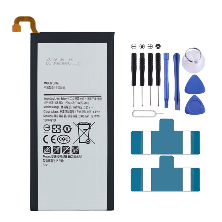 EB-BC700ABE 3300mAh For Samsung Galaxy C7 Li-Polymer Battery Replacement - For Samsung by buy2fix | Online Shopping UK | buy2fix