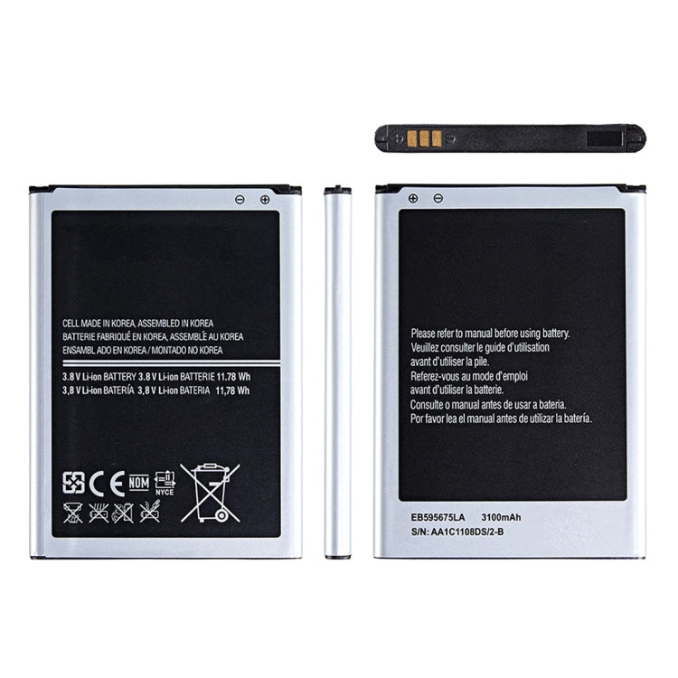 EB595675LU 3100mAh For Samsung Galaxy Note II Li-Polymer Battery Replacement - For Samsung by buy2fix | Online Shopping UK | buy2fix