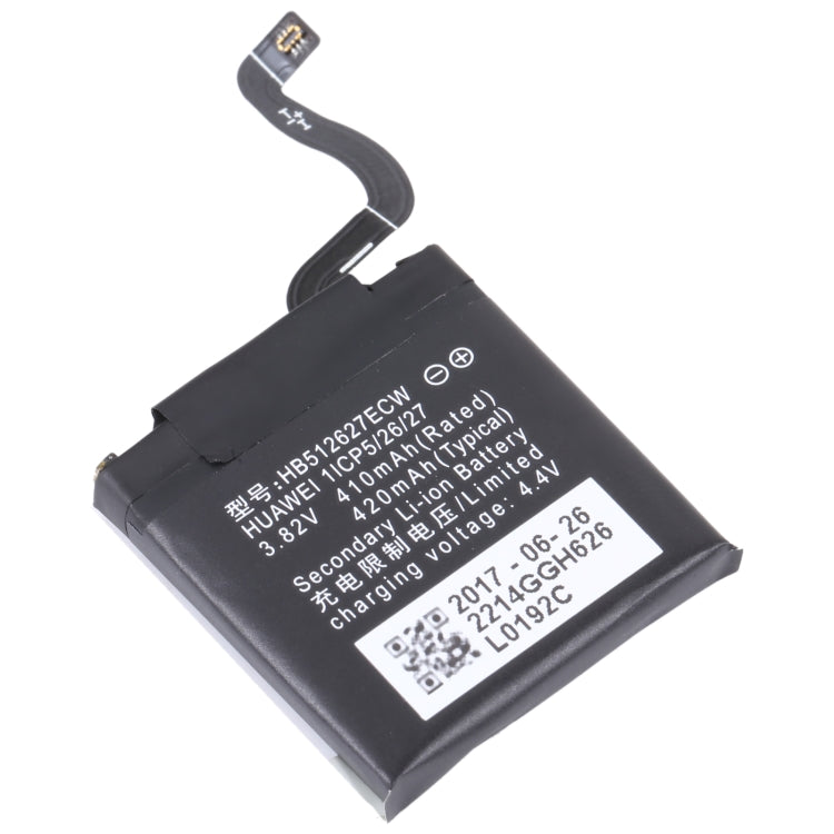 420mAh HB512627ECW For Huawei Watch 2 Pro Li-Polymer Battery Replacement - For Huawei by buy2fix | Online Shopping UK | buy2fix