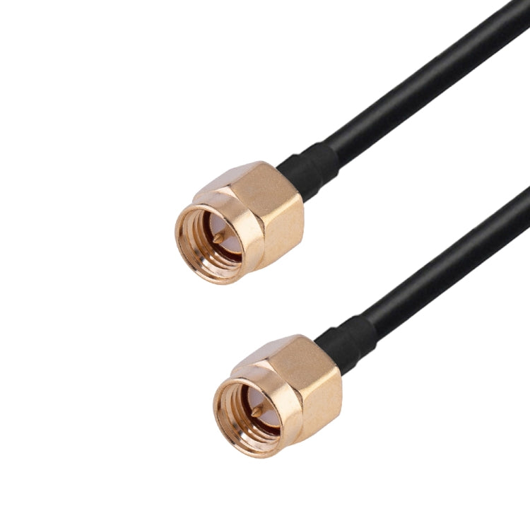 SMA Male to SMA Male RG174 RF Coaxial Adapter Cable, Length: 10cm - Connectors by buy2fix | Online Shopping UK | buy2fix