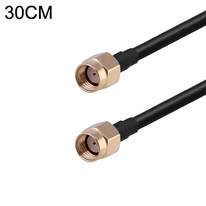 RP-SMA Male to RP-SMA Male RG174 RF Coaxial Adapter Cable, Length: 30cm - Connectors by buy2fix | Online Shopping UK | buy2fix