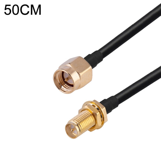 SMA Male to SMA Female RG174 RF Coaxial Adapter Cable, Length: 50cm - Connectors by buy2fix | Online Shopping UK | buy2fix