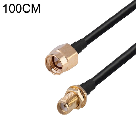 SMA Male to RP-SMA Female RG174 RF Coaxial Adapter Cable, Length: 1m - Connectors by buy2fix | Online Shopping UK | buy2fix