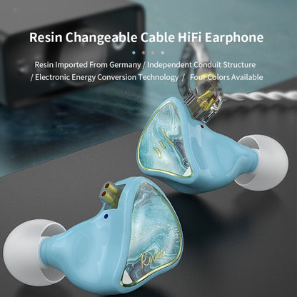 CVJ Hybrid Technology HiFi Music Wired Earphone No Mic(Rosy) - In Ear Wired Earphone by CVJ | Online Shopping UK | buy2fix