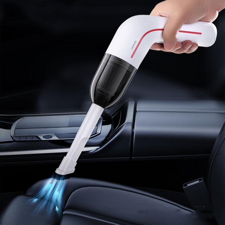 USAMS US-ZB253 LEJ Series Mini Hand-held Vacuum Cleaner(White) - In Car by USAMS | Online Shopping UK | buy2fix