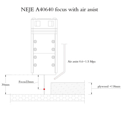 NEJE MASTER 3 Plus Laser Engraver with A40640 Laser Module(US Plug) - Consumer Electronics by NEJE | Online Shopping UK | buy2fix