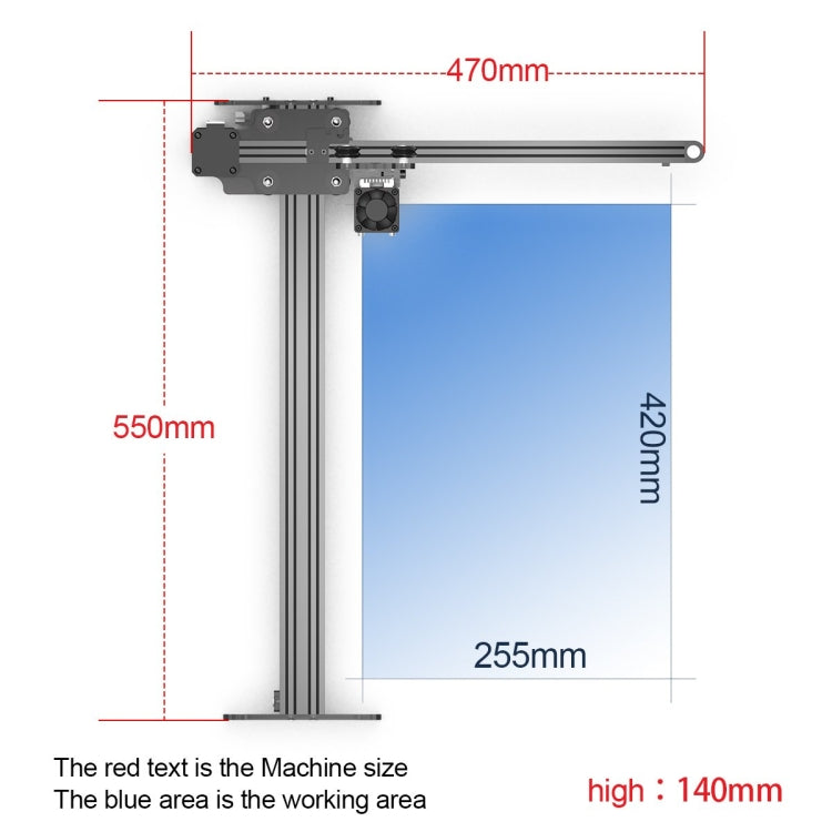 NEJE MASTER 3 Plus Laser Engraver with N40630 Laser Module(EU Plug) - DIY Engraving Machines by NEJE | Online Shopping UK | buy2fix