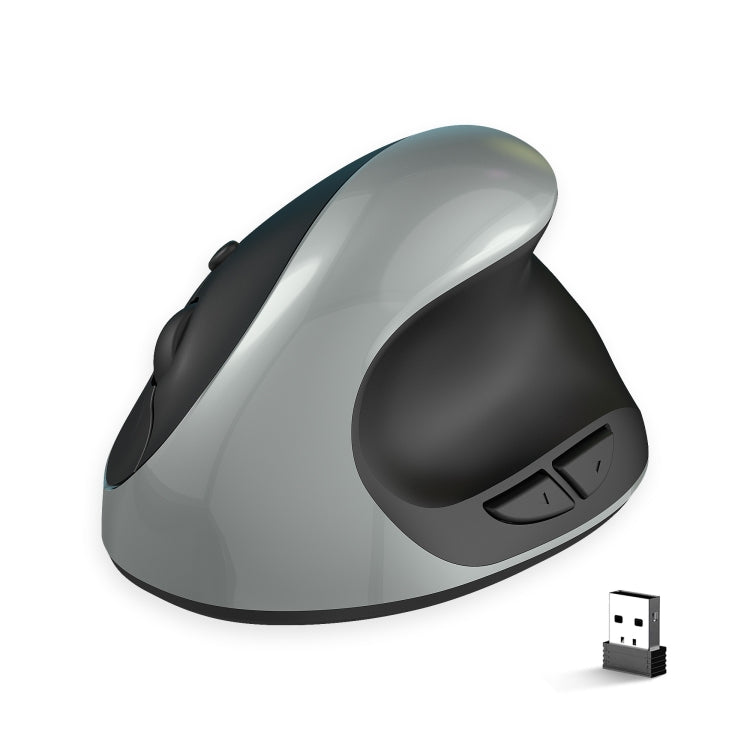 X10 2.4G Wireless Vertical Ergonomic Gaming Mouse(Grey) - Wireless Mice by buy2fix | Online Shopping UK | buy2fix