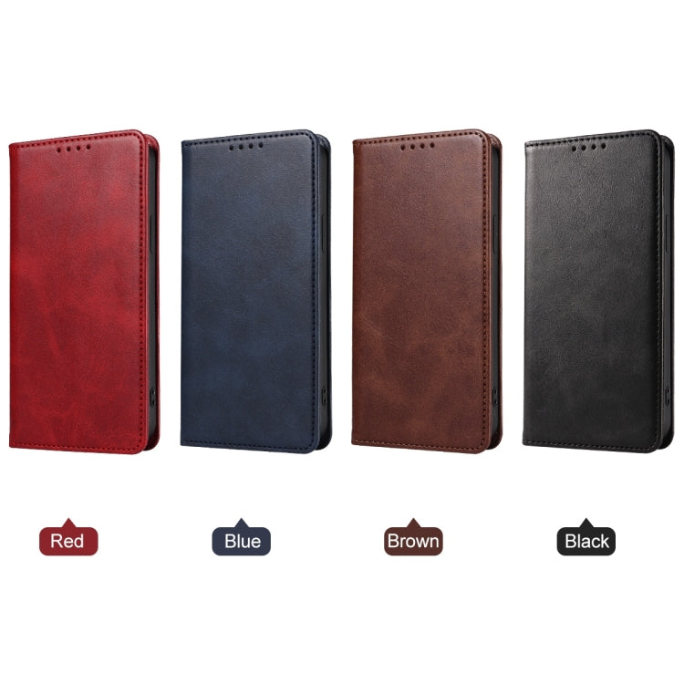 For Xiaomi Redmi 9A Sport Magnetic Closure Leather Phone Case(Black) - Xiaomi Cases by buy2fix | Online Shopping UK | buy2fix