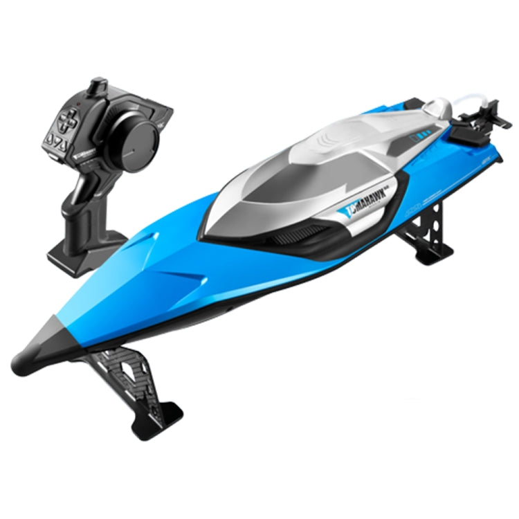 S2 Waterproof High Speed RC Speedboat Toy Boat(Blue) - RC Boats by buy2fix | Online Shopping UK | buy2fix
