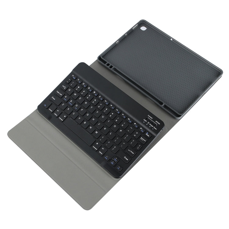 A7 Square Cap Bluetooth Keyboard Leather Case with Pen Slot For Samsung Galaxy Tab A7 10.4 2020(Black) - Samsung Keyboard by buy2fix | Online Shopping UK | buy2fix