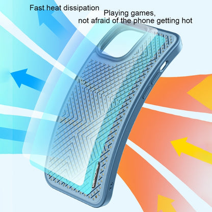 For iPhone 14 Plus WEKOME Graphene Heat Dissipation Phone Case (Blue) - iPhone 14 Plus Cases by WK | Online Shopping UK | buy2fix