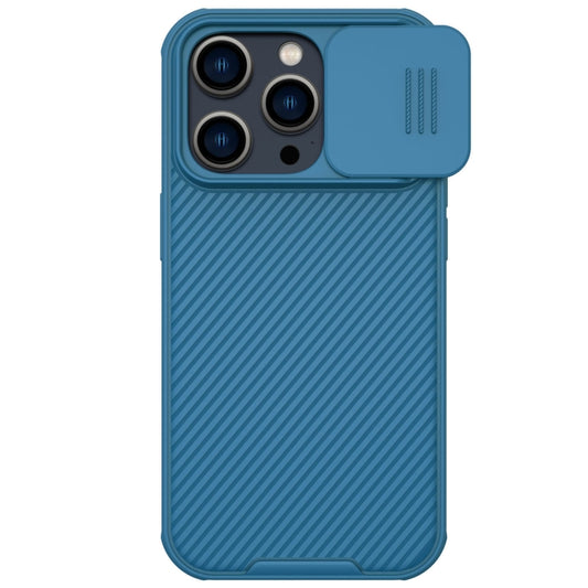 For iPhone 14 Pro NILLKIN CamShield Pro Magnetic Magsafe Case(Blue) - iPhone 14 Pro Cases by NILLKIN | Online Shopping UK | buy2fix