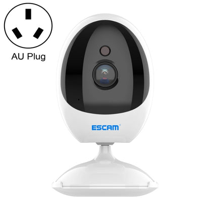 ESCAM QF006 3MP 1296P HD Indoor Wireless PTZ IP Camera IR Night Vision AI Humanoid Detection Home Security CCTV Monitor, Plug Type:AU Plug(White) - Mini Camera by ESCAM | Online Shopping UK | buy2fix