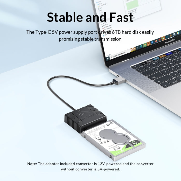 ORICO UTS1 USB 2.0 2.5-inch SATA HDD Adapter, Cable Length:0.3m - USB to IDE / SATA by ORICO | Online Shopping UK | buy2fix